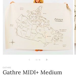 Gathre Canada map Midi Mat